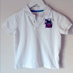 Hackett Kids Polo Shirt with Logo Patch
